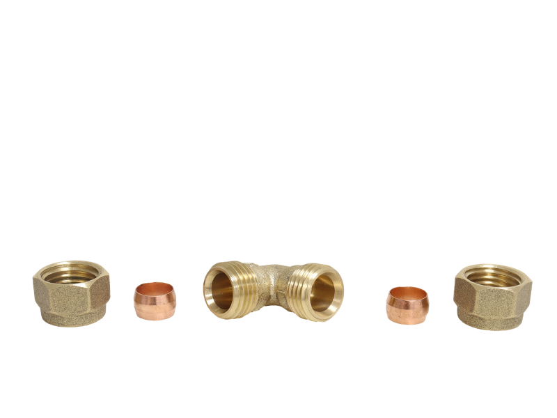 Copper pipe fittings, Pipe connectors